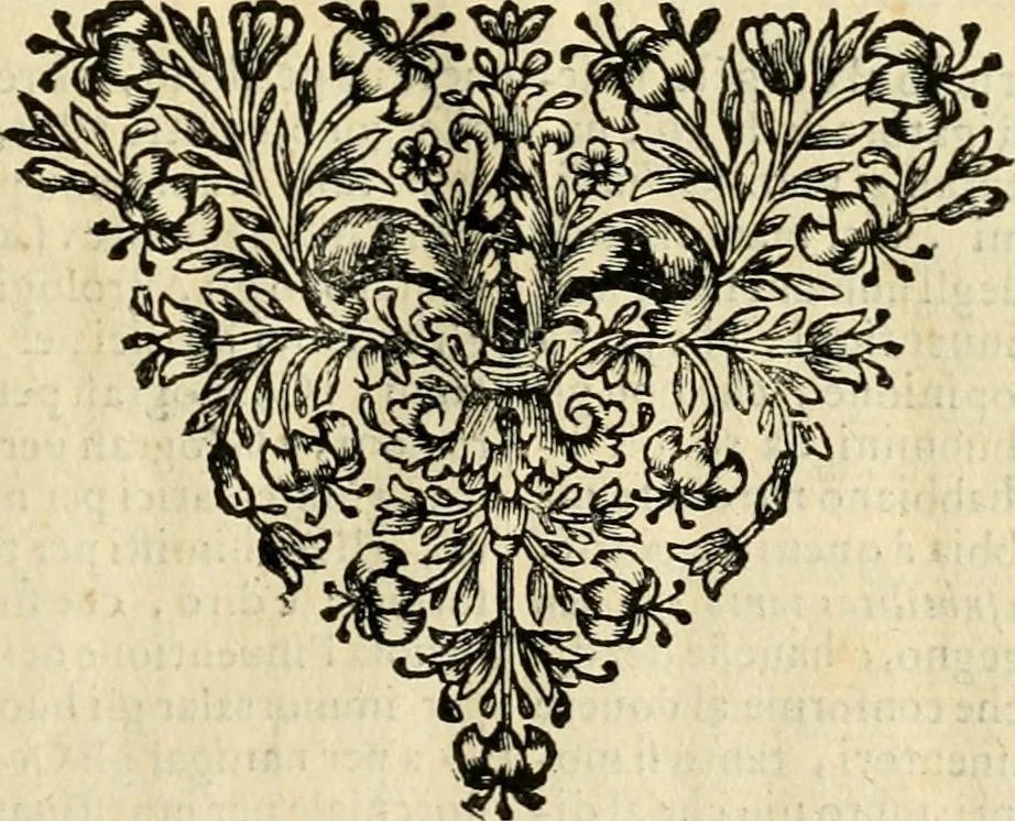 An illustration from Dell' imprese pastorali, 1685, leaf 918