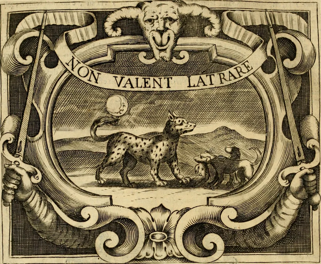 An illustration from Dell' imprese pastorali, 1685, leaf 943