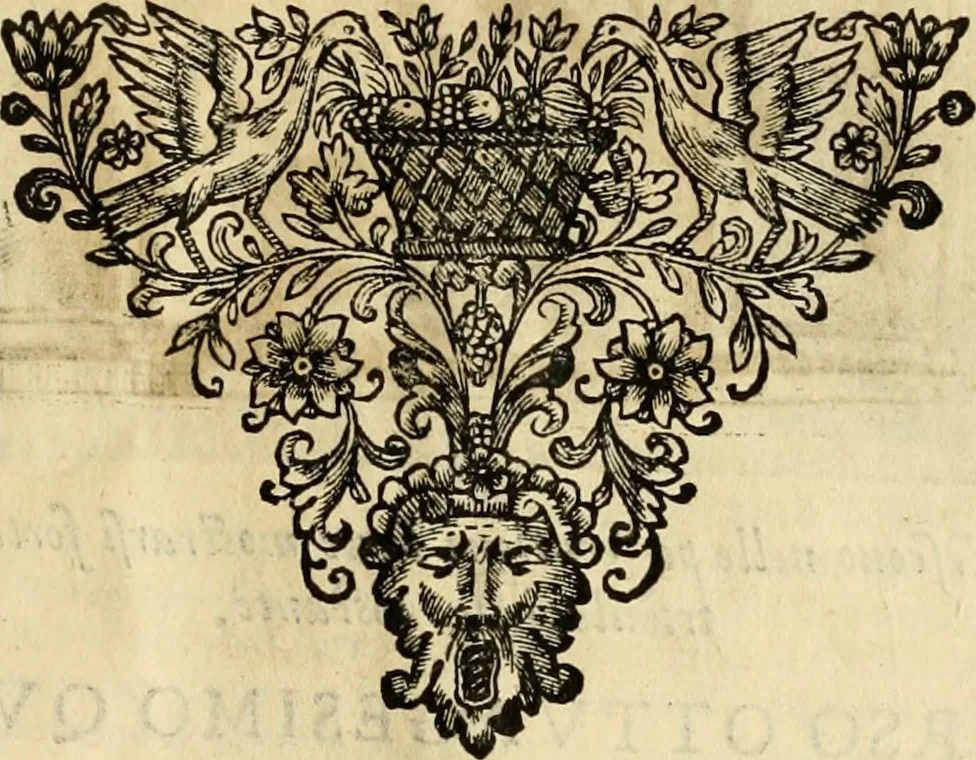 An illustration from Dell' imprese pastorali, 1685, leaf 994