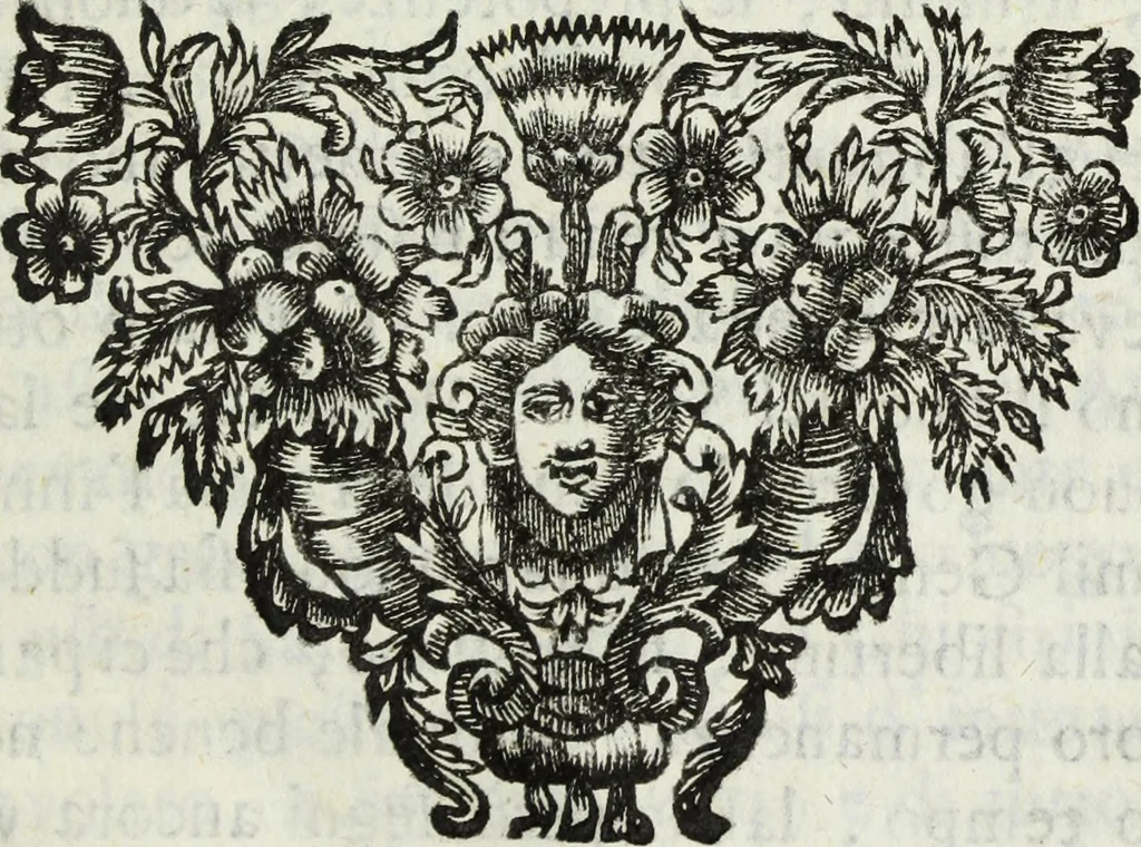 An illustration from Dell'istoria di Ferrara, 1700, leaf 478