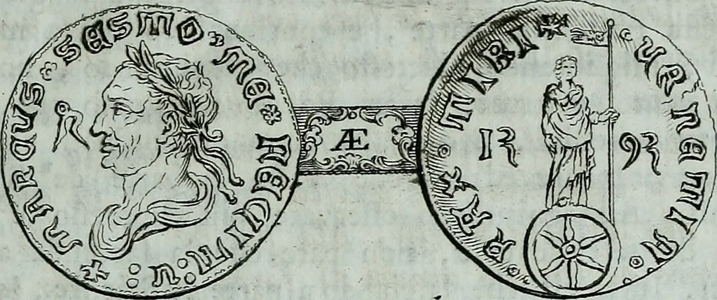 An illustration from Dell'origine di alcune arti principali appresso i viniziani, libri due, 1758, leaf 8