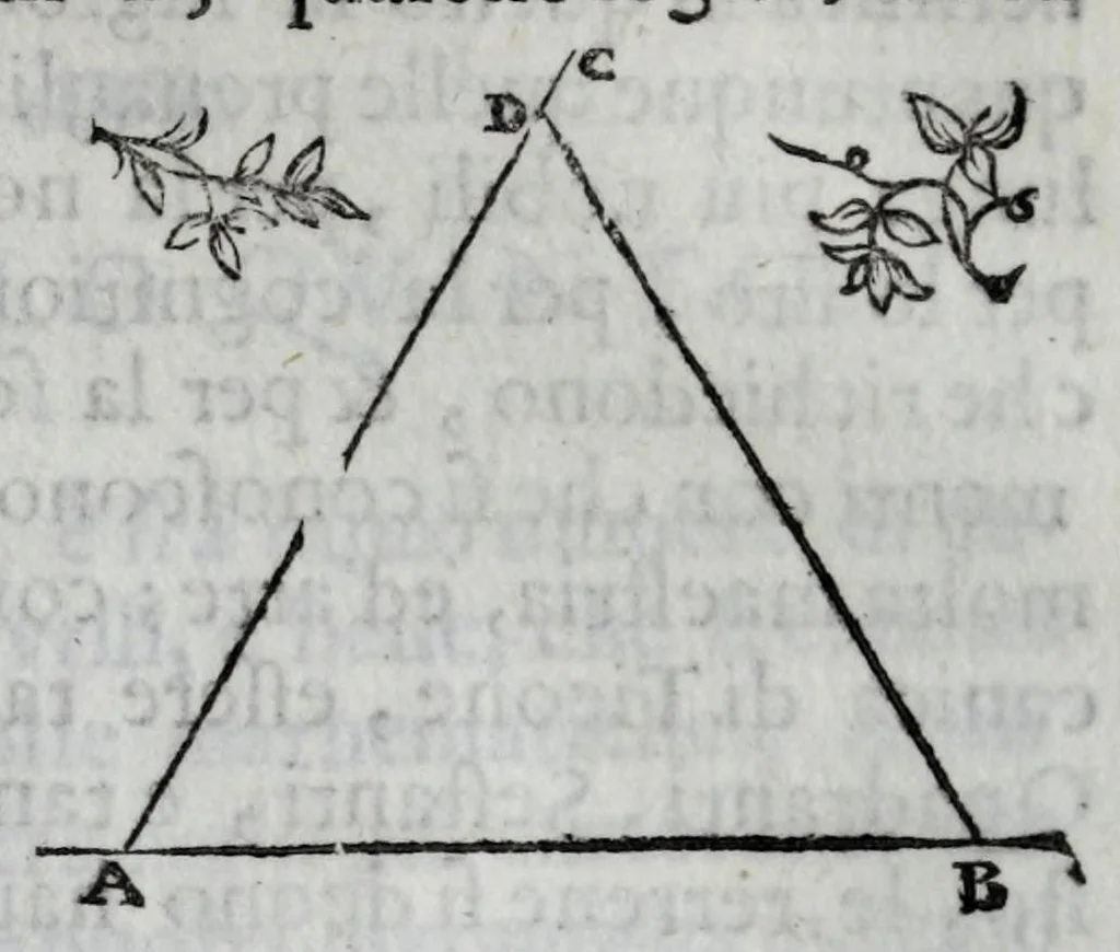 An illustration from Dello squadro : trattato, 1625, leaf 134