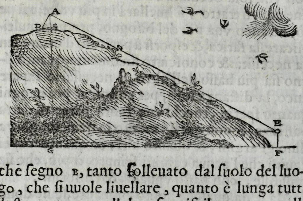 An illustration from Dello squadro : trattato, 1625, leaf 190