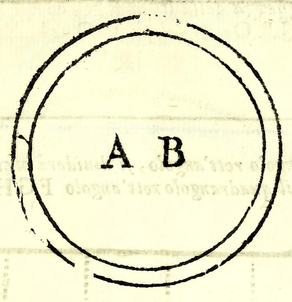 An illustration from Del misurare le muraglie, imbottare grani, vini, fieni, & strami : col liuellare dell'acque, & altre cose necessarie à gli agrimensori, 1682, leaf 113