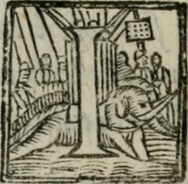 An illustration from Del modo di misvrare : le distantie, le superficie, i corpi, le piante, le prouincie, le prospettiue, & tutte le altre cose terrene, che possono occorrere a gli huomini, secondo le uere regole d'Euclide, & de gli altri piu lodati scrittori, 1564, leaf 149