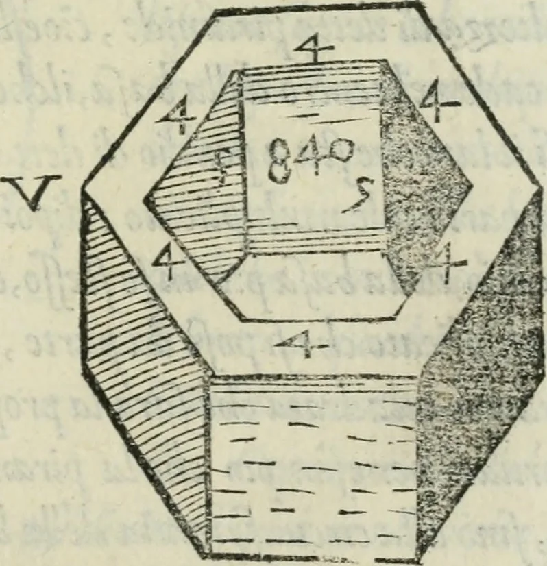 An illustration from Del modo di misvrare : le distantie, le superficie, i corpi, le piante, le prouincie, le prospettiue, & tutte le altre cose terrene, che possono occorrere a gli huomini, secondo le uere regole d'Euclide, & de gli altri piu lodati scrittori, 1564, leaf 164