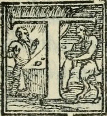 An illustration from Del modo di misvrare : le distantie, le superficie, i corpi, le piante, le prouincie, le prospettiue, & tutte le altre cose terrene, che possono occorrere a gli huomini, secondo le uere regole d'Euclide, & de gli altri piu lodati scrittori, 1564, leaf 212