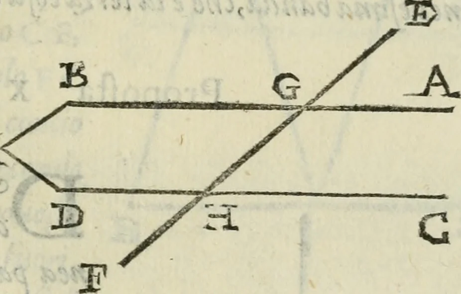 An illustration from Del modo di misvrare : le distantie, le superficie, i corpi, le piante, le prouincie, le prospettiue, & tutte le altre cose terrene, che possono occorrere a gli huomini, secondo le uere regole d'Euclide, & de gli altri piu lodati scrittori, 1564, leaf 252