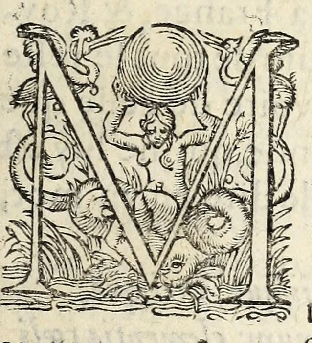 An illustration from De l'oeil des Rois et de la ivstice. Remonstrance faite en la ville de Bordeaux à l'ouuerture de la Cour de Iustice enuoyee par le Roy en ses païs & Duché de Guienne., 1584, leaf 21