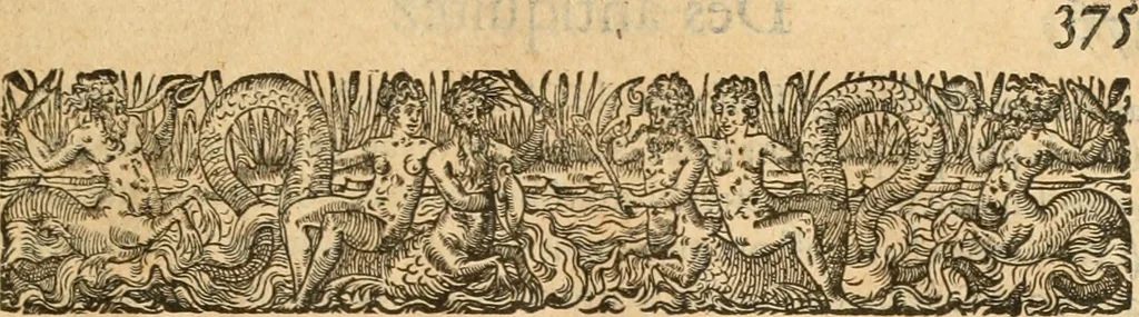 An illustration from De l'origine des bovrgongnons, et antiqvité des estats de Bovrgongne, devx livres : plus, des antiquitez d'Autun, liure 1 : de Chalon, 2 : de Mascon, 3 : de l'abbaye & ville de Tournus, 1, 1581, leaf 416