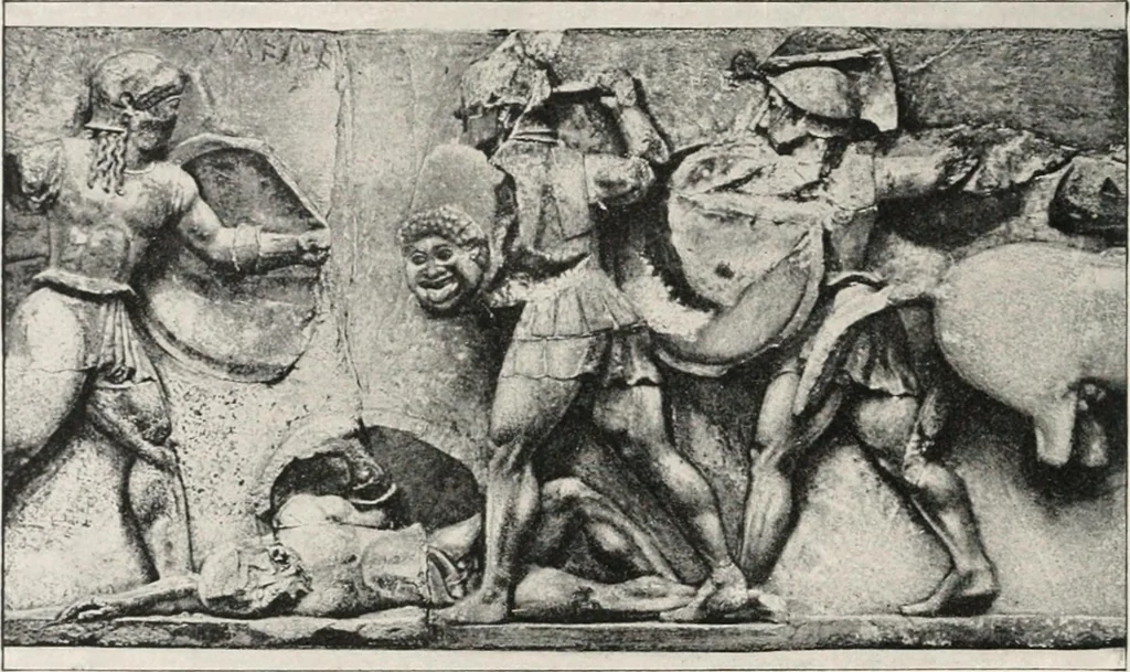 An illustration from Delphi, 1920, leaf 131