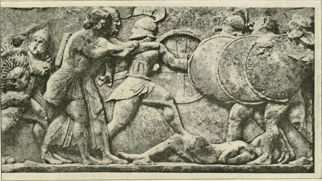An illustration from Delphi, 1920, leaf 150