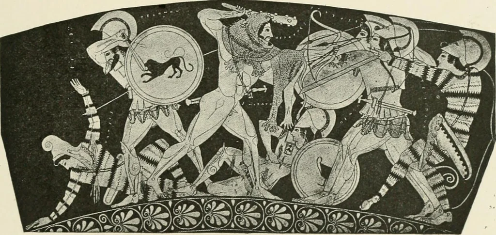 An illustration from Delphi, 1920, leaf 210
