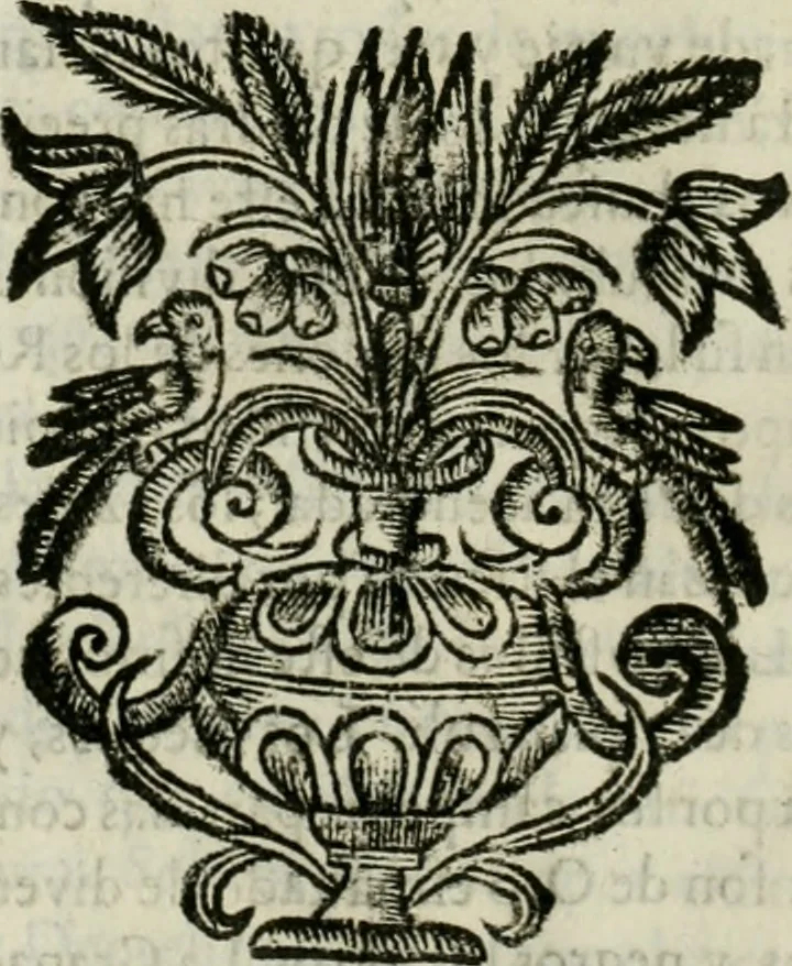 An illustration from Descripcion del Real Monasterio de San Lorenzo de el Escorial : vnica maravilla del mundo, fabrica de el prudentissimo rey Filipo Segundo, coronada por el catolico rey Filipo IV el Grande, con la magestuosa obra del Pantheon, y translacion de los cuerpos reales, reedificada por nuestro rey y señor Carlos II despues del incendio, y nuevamente exhornada con las excelentes pinturas de Lucas Jordan, 1698, leaf 283