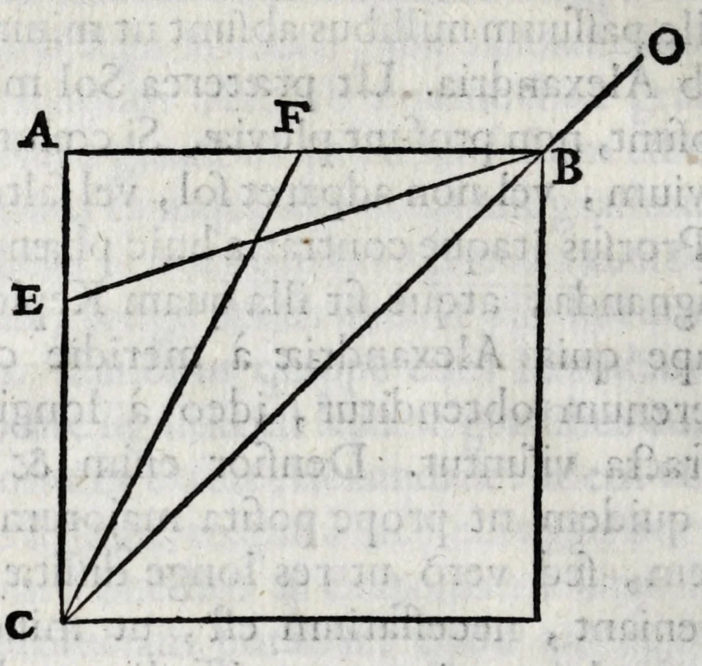 An illustration from De lucis natura et proprietate, 1662, leaf 60