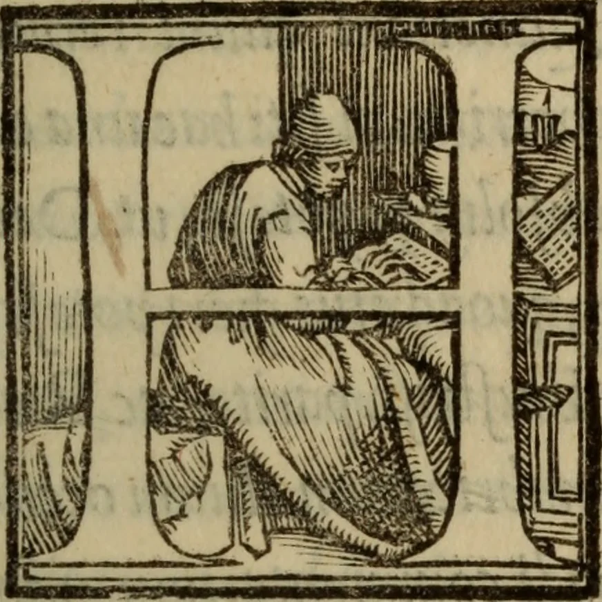 An illustration from De lumbricis alvum occupantibus, ac de ratione curandi eos : qui ab illis infestantur commentarius, 1547, leaf 10