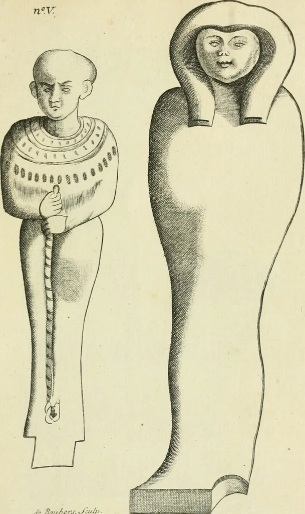 An illustration from De l'usage des statues chez les anciens : essai historique, 1768, leaf 546