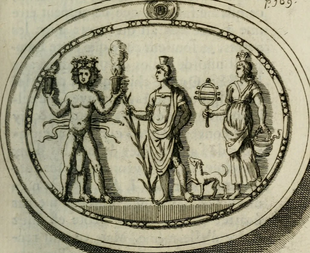An illustration from De l'utilité des voyages, 1686, leaf 194