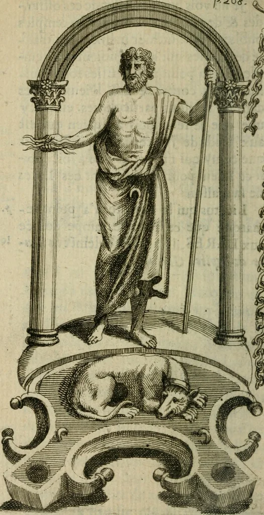 An illustration from De l'utilité des voyages, 1686, leaf 233