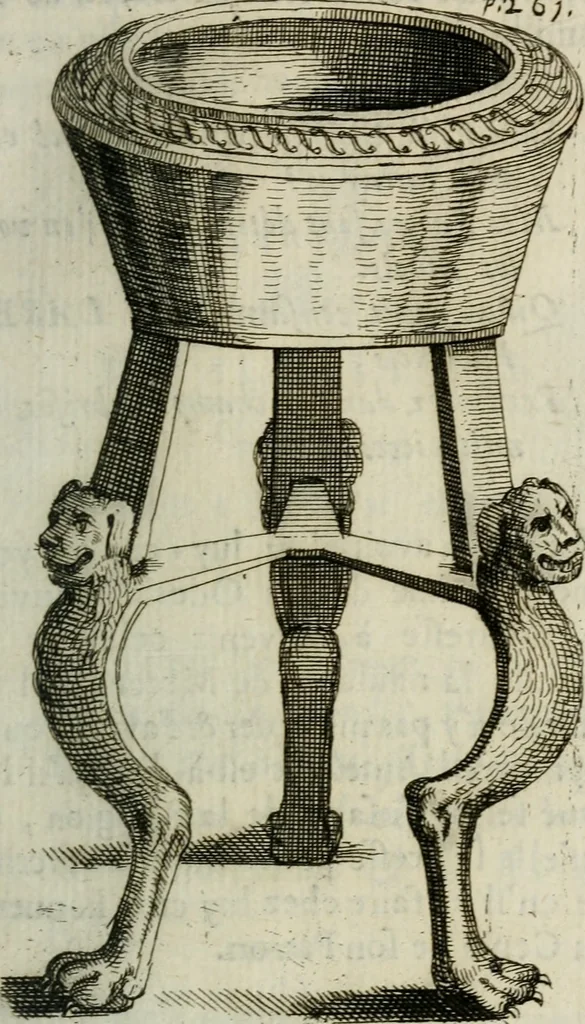 An illustration from De l'utilité des voyages, 1686, leaf 284