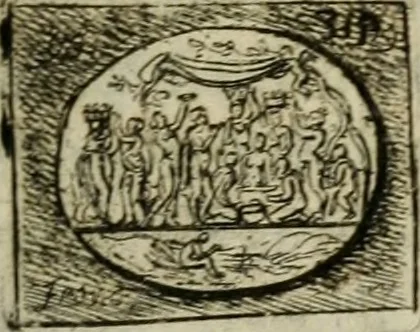 An illustration from De l'utilité des voyages, 1686, leaf 340