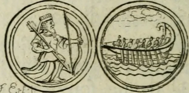 An illustration from De l'utilité des voyages, 1686, leaf 261