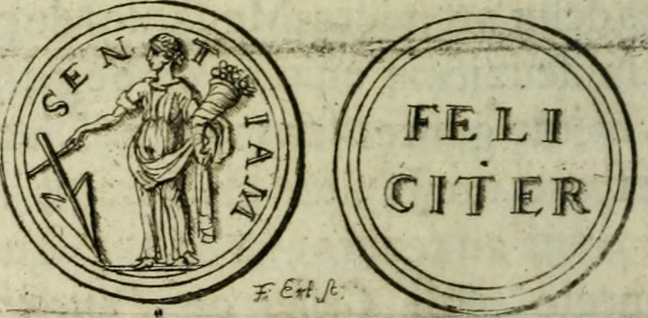 An illustration from De l'utilité des voyages, 1686, leaf 287
