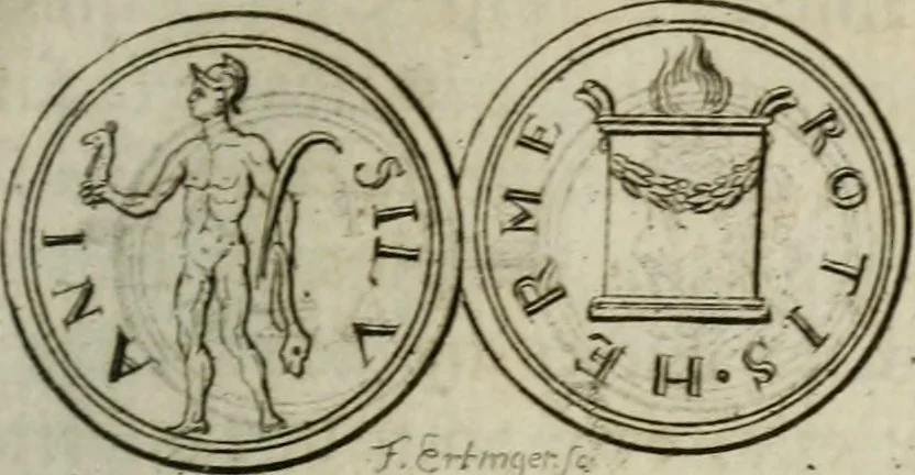 An illustration from De l'utilité des voyages, 1686, leaf 288