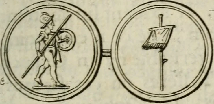 An illustration from De l'utilité des voyages, 1686, leaf 294