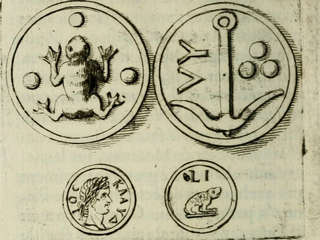 An illustration from De l'utilité des voyages, 1686, leaf 45