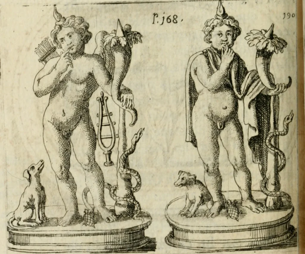 An illustration from De l'utilité des voyages : et de l'avantage que la recherche des antiquitez procure aux sçavans, 1686, leaf 189