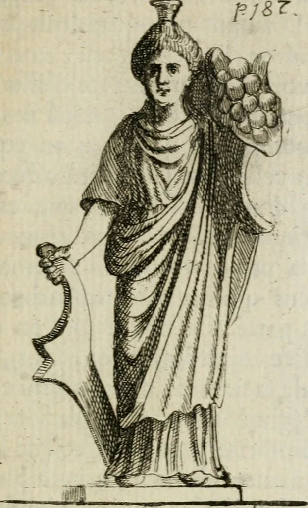 An illustration from De l'utilité des voyages : et de l'avantage que la recherche des antiquitez procure aux sçavans, 1686, leaf 208