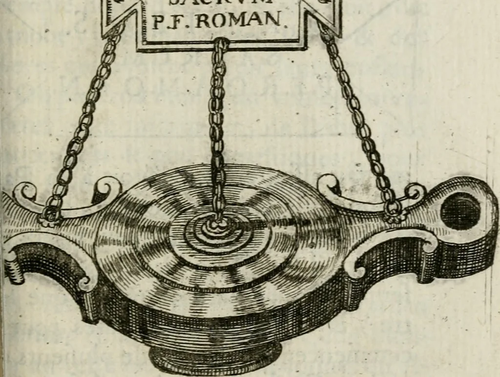 An illustration from De l'utilité des voyages : et de l'avantage que la recherche des antiquitez procure aux sçavans, 1686, leaf 230