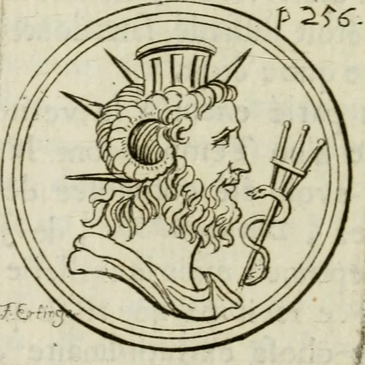 An illustration from De l'utilité des voyages : et de l'avantage que la recherche des antiquitez procure aux sçavans, 1686, leaf 277