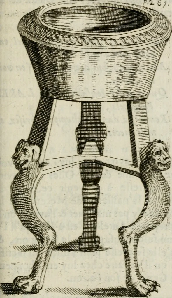 An illustration from De l'utilité des voyages : et de l'avantage que la recherche des antiquitez procure aux sçavans, 1686, leaf 280