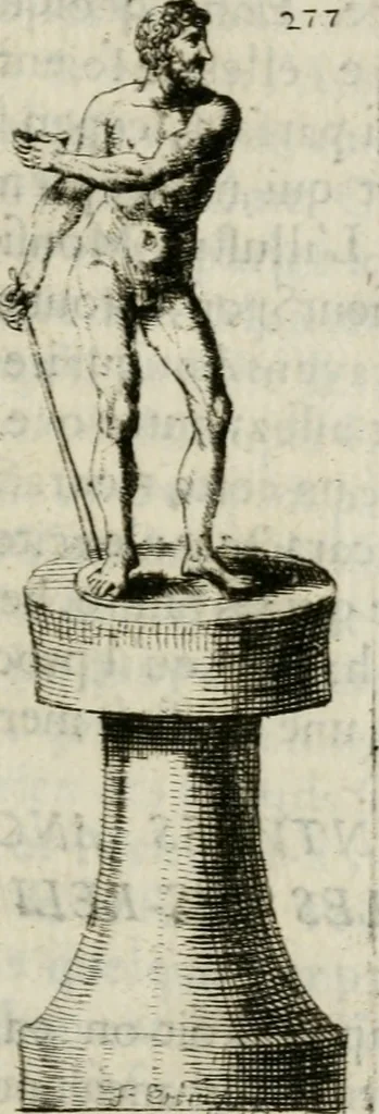 An illustration from De l'utilité des voyages : et de l'avantage que la recherche des antiquitez procure aux sçavans, 1686, leaf 298