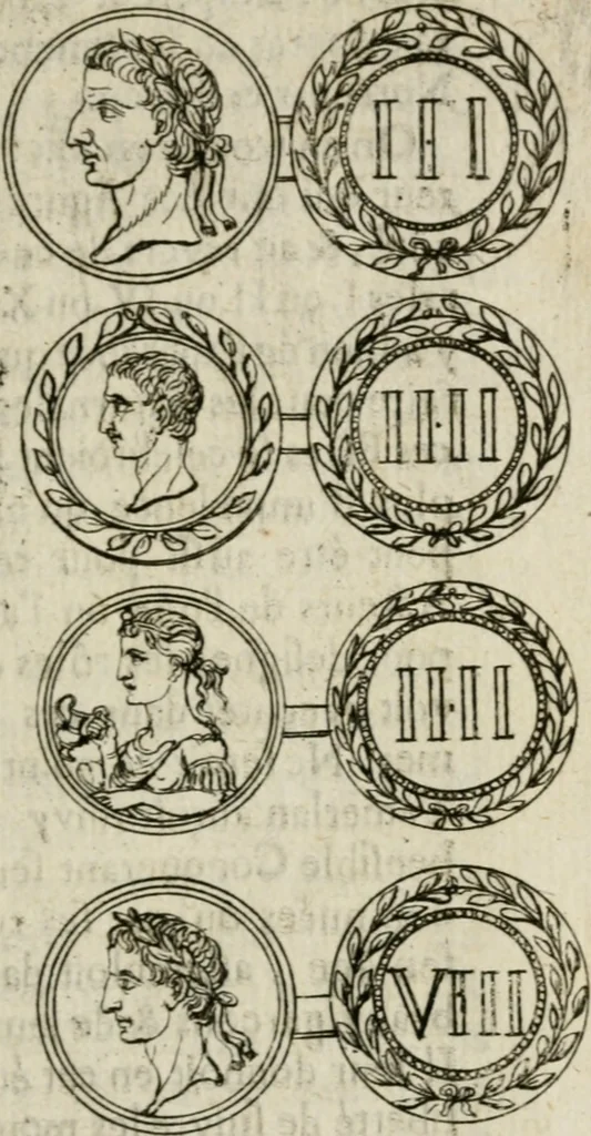 An illustration from De l'utilité des voyages : et de l'avantage que la recherche des antiquitez procure aux sçavans, 1686, leaf 300
