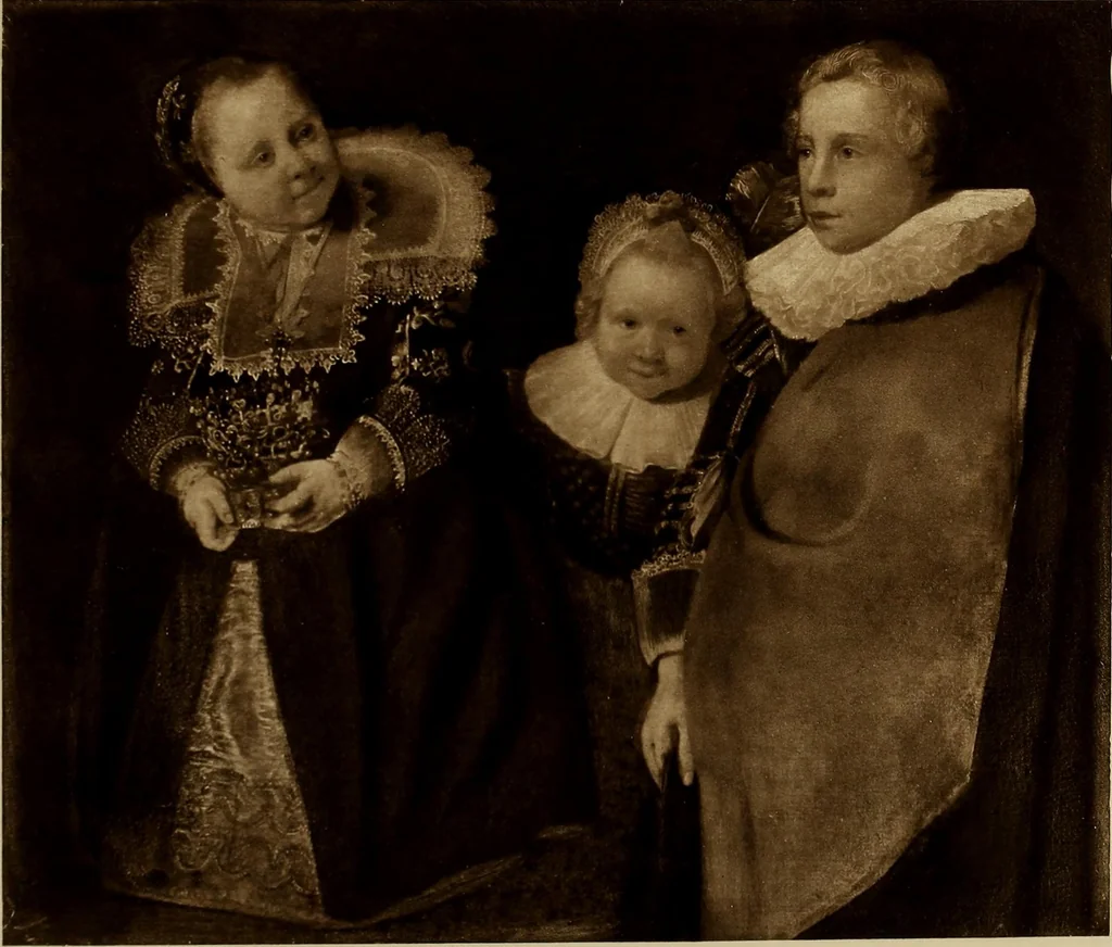 An illustration from De luxe catalogue of notable paintings by Masters of the Early English, Dutch, Flemish and French schools : consigned by T.J. Blakeslee, to be sold at unrestricted public sale at Mendelssohn Hall on ... [April 9th and 10th, 1908] .., 1908, leaf 129