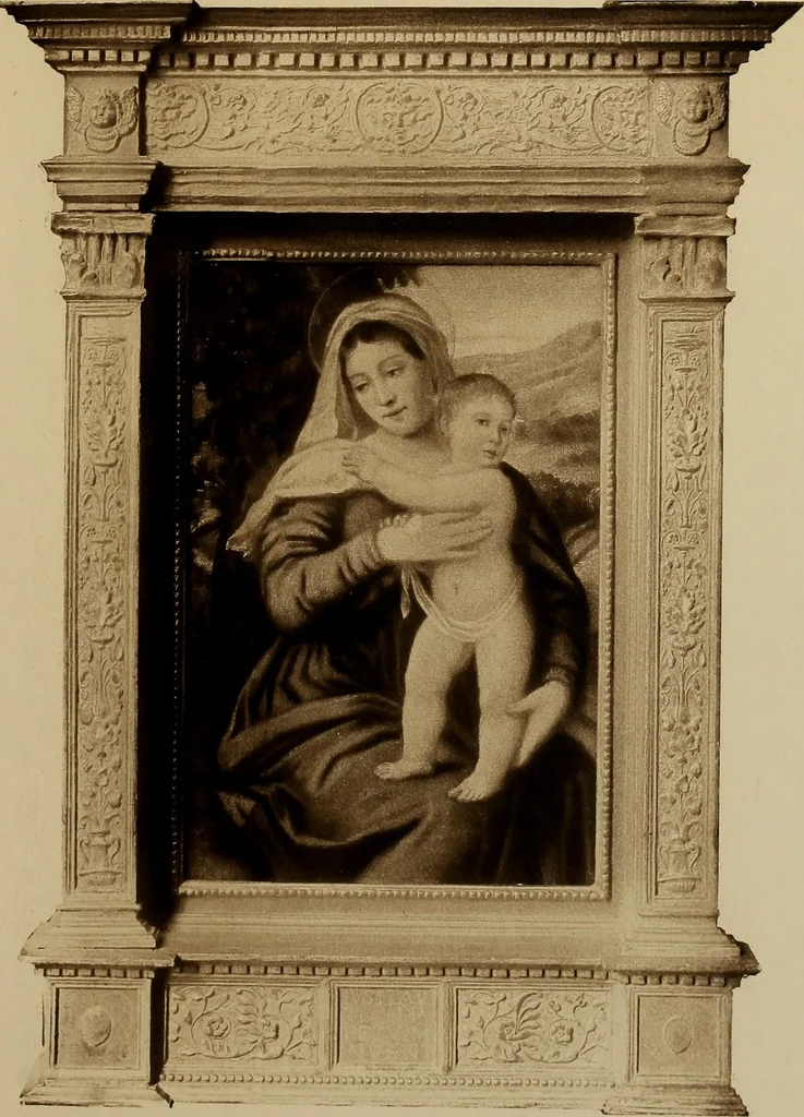 An illustration from De luxe catalogue of notable paintings by Masters of the Early English, Dutch, Flemish and French schools : consigned by T.J. Blakeslee, to be sold at unrestricted public sale at Mendelssohn Hall on ... [April 9th and 10th, 1908] .., 1908, leaf 31