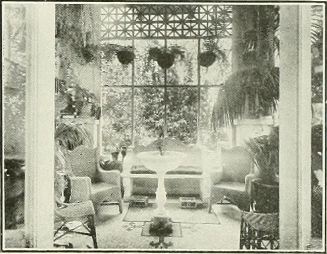 An illustration from De luxe flats : a book on flats and duplex homes ; showing the latest advance designs of this particular type of architecture, published to meet the requirements of all those who desire to study the flat or duplex home in its latest development., 1920, leaf 42