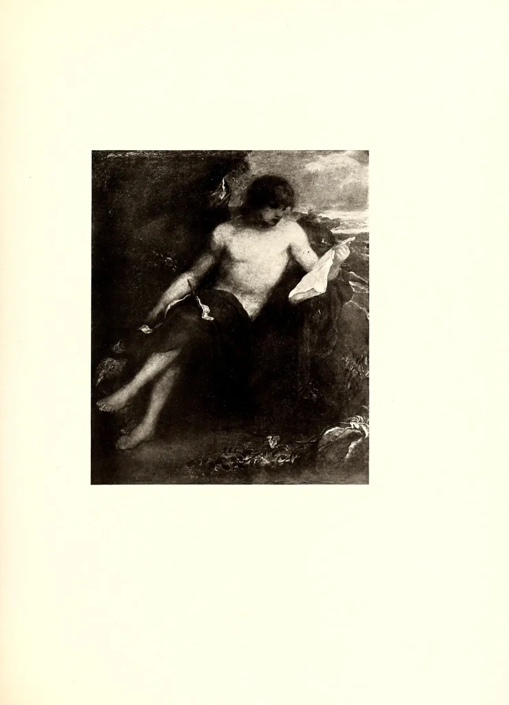 An illustration from De luxe illustrated catalogue of paintings and water colors of the Italian, French, Dutch and American schools by old and modern masters and other art property : to be sold to facilitate the settlement of the estate of the late James S. Inglis of Cottier and Company, New York, 1909, leaf 131
