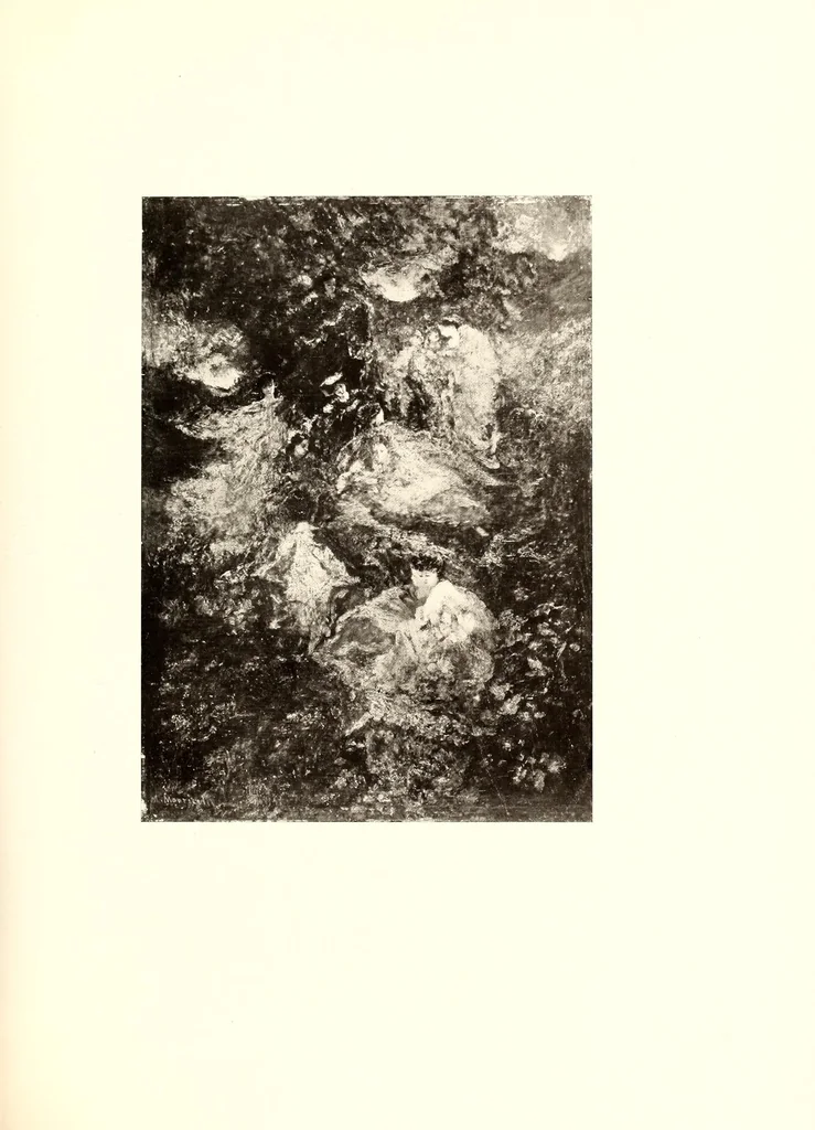 An illustration from De luxe illustrated catalogue of paintings and water colors of the Italian, French, Dutch and American schools by old and modern masters and other art property : to be sold to facilitate the settlement of the estate of the late James S. Inglis of Cottier and Company, New York, 1909, leaf 189
