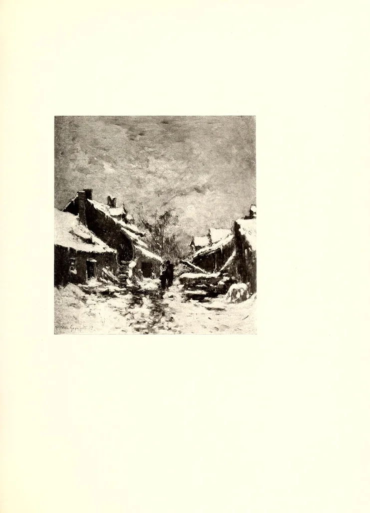 An illustration from De luxe illustrated catalogue of paintings and water colors of the Italian, French, Dutch and American schools by old and modern masters and other art property : to be sold to facilitate the settlement of the estate of the late James S. Inglis of Cottier and Company, New York, 1909, leaf 73