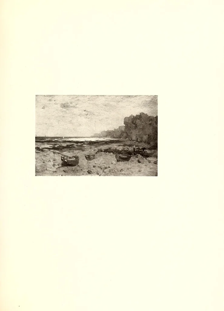 An illustration from De luxe illustrated catalogue of paintings and water colors of the Italian, French, Dutch and American schools by old and modern masters and other art property : to be sold to facilitate the settlement of the estate of the late James S. Inglis of Cottier and Company, New York, 1909, leaf 83
