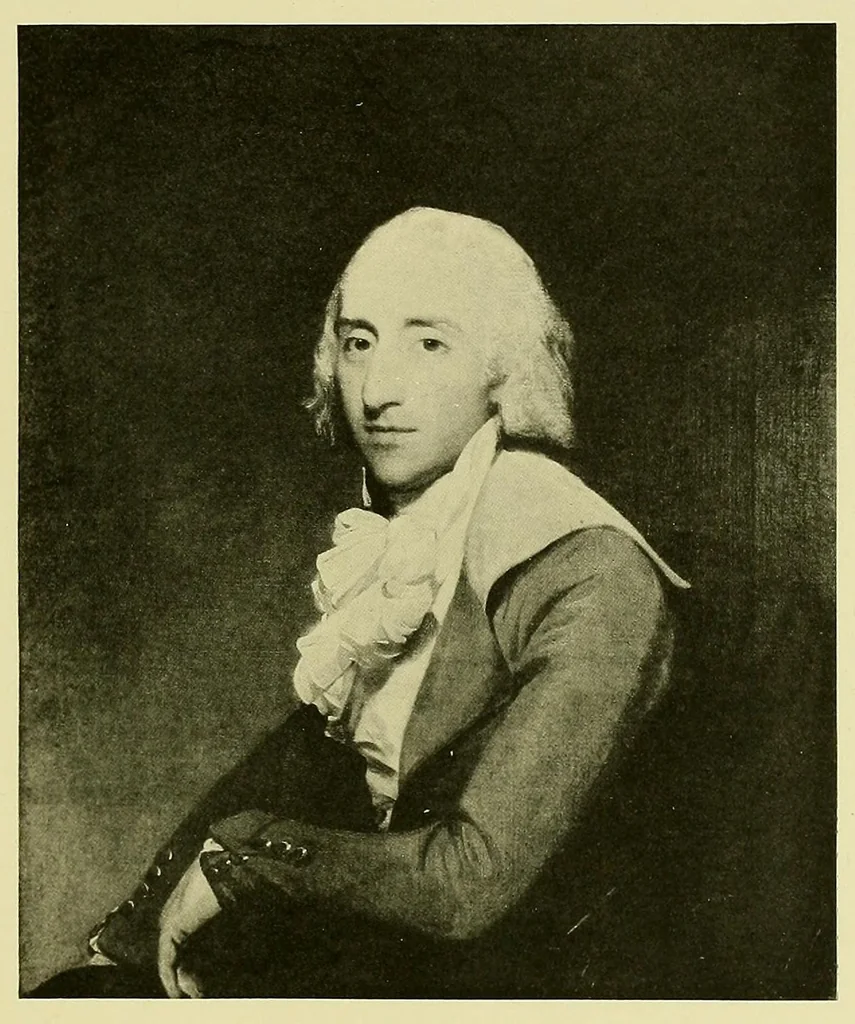 An illustration from De luxe illustrated catalogue of early American portraits : collected by Mr. Thomas B. Clarke. To be sold at unrestricted public sale by direction the owner ... on the evening of Jan. 7th, 1919. The sale will be conducted by Mr. Thomas E. Kirby of the American Art Association, 1919, leaf 109