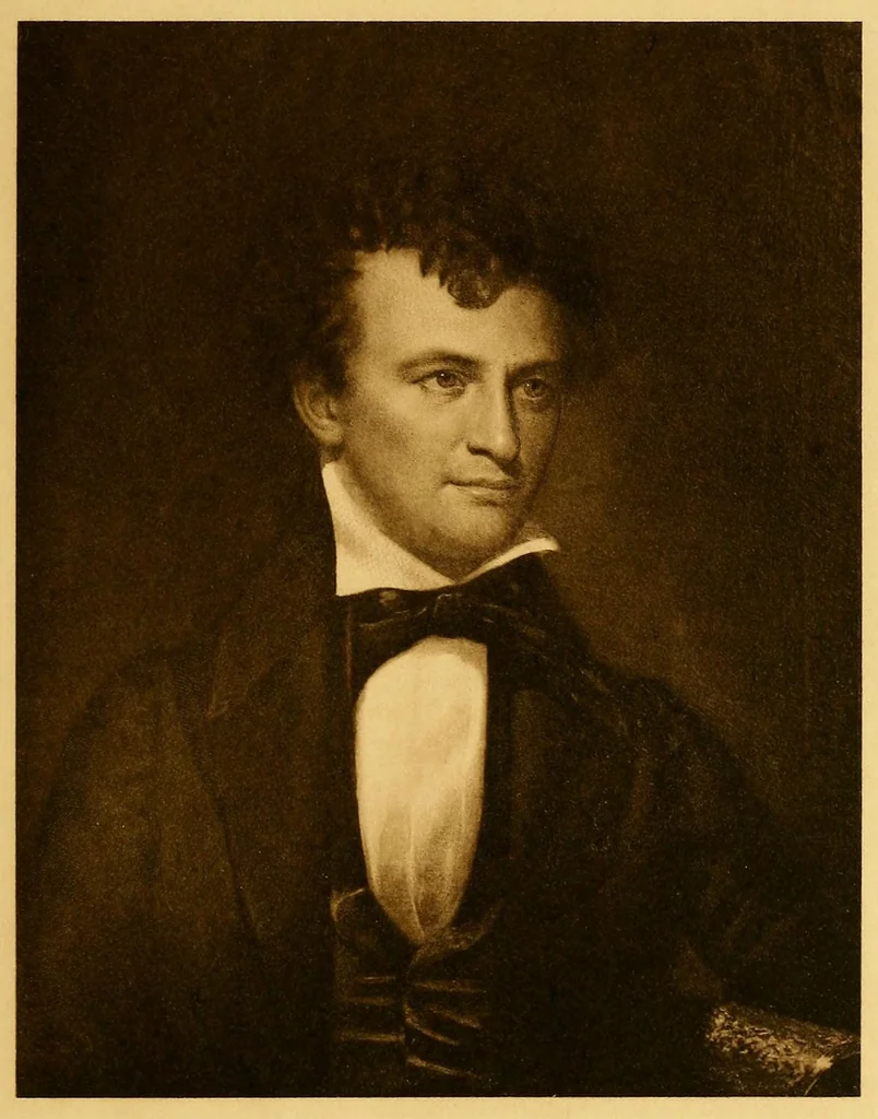 An illustration from De luxe illustrated catalogue of early American portraits : collected by Mr. Thomas B. Clarke. To be sold at unrestricted public sale by direction the owner ... on the evening of Jan. 7th, 1919. The sale will be conducted by Mr. Thomas E. Kirby of the American Art Association, 1919, leaf 131