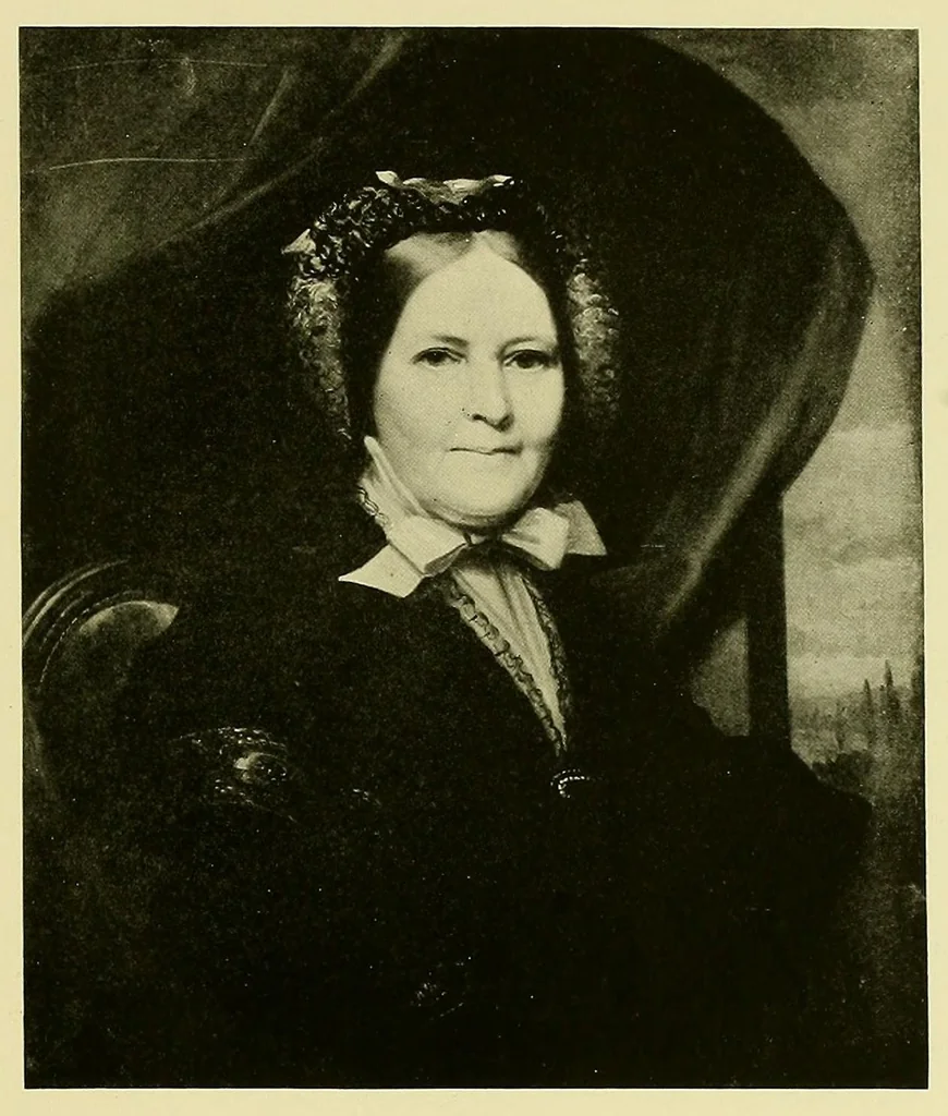 An illustration from De luxe illustrated catalogue of early American portraits : collected by Mr. Thomas B. Clarke. To be sold at unrestricted public sale by direction the owner ... on the evening of Jan. 7th, 1919. The sale will be conducted by Mr. Thomas E. Kirby of the American Art Association, 1919, leaf 29
