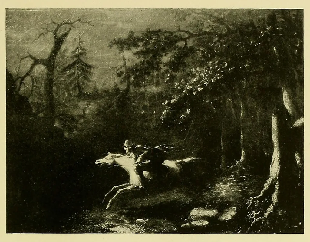 An illustration from De luxe illustrated catalogue of early American portraits : collected by Mr. Thomas B. Clarke. To be sold at unrestricted public sale by direction the owner ... on the evening of Jan. 7th, 1919. The sale will be conducted by Mr. Thomas E. Kirby of the American Art Association, 1919, leaf 61