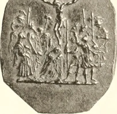 An illustration from De luxe illustrated catalogue of the treasures and antiquities illustrating the golden age of Italian art, belonging to the famous expert and antiquarian, Signor Stefano Bardini, of Florence, Italy;, 1918, leaf 102