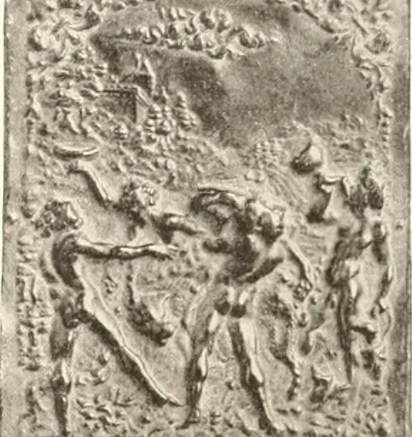 An illustration from De luxe illustrated catalogue of the treasures and antiquities illustrating the golden age of Italian art, belonging to the famous expert and antiquarian, Signor Stefano Bardini, of Florence, Italy;, 1918, leaf 108